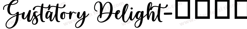 Gustatory Delight字体转换